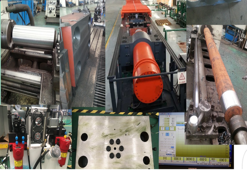 钢丝绳卧式拉力试验机 结构图