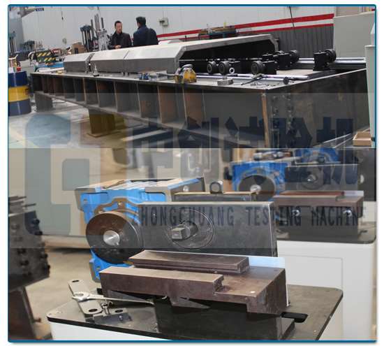 100吨倒链卧式拉力试验机发货现场