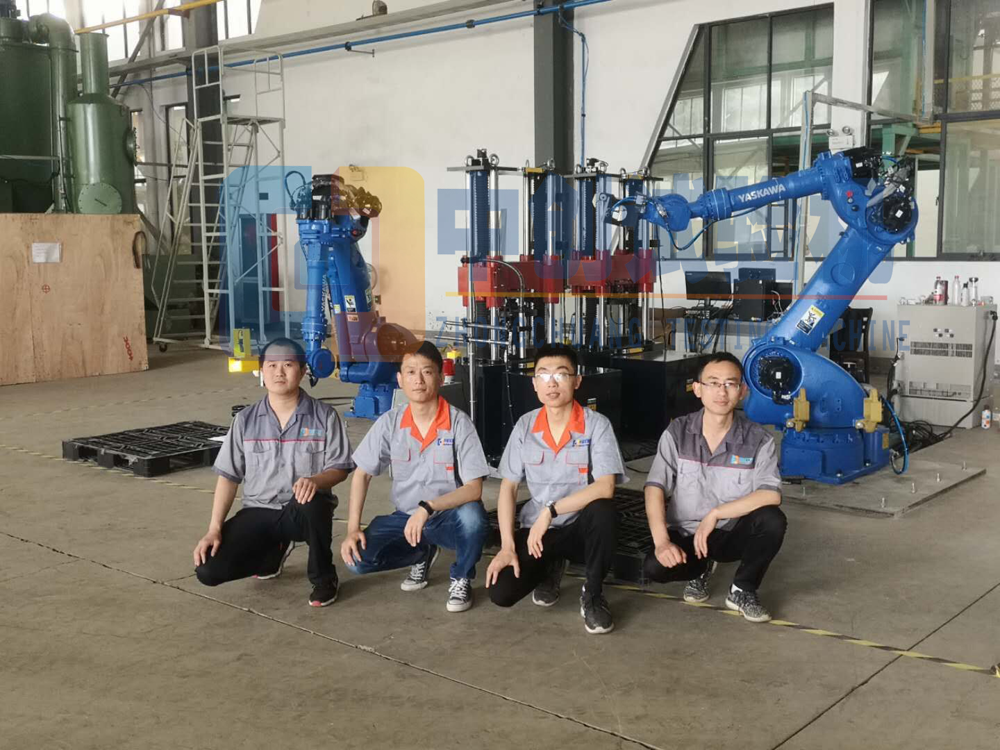 全自动弹簧在线检测设备 培训现场